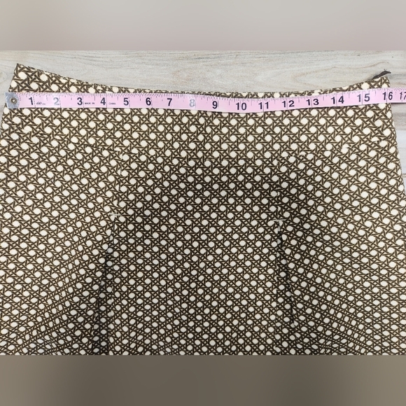 Talbots Brown Pleated Skirt Size 10 - Picture 8 of 8
